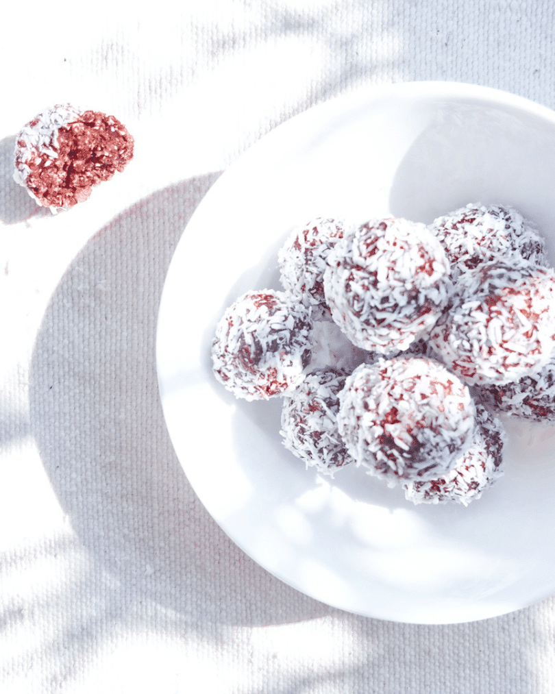 Blueberry Lemon Energy Balls